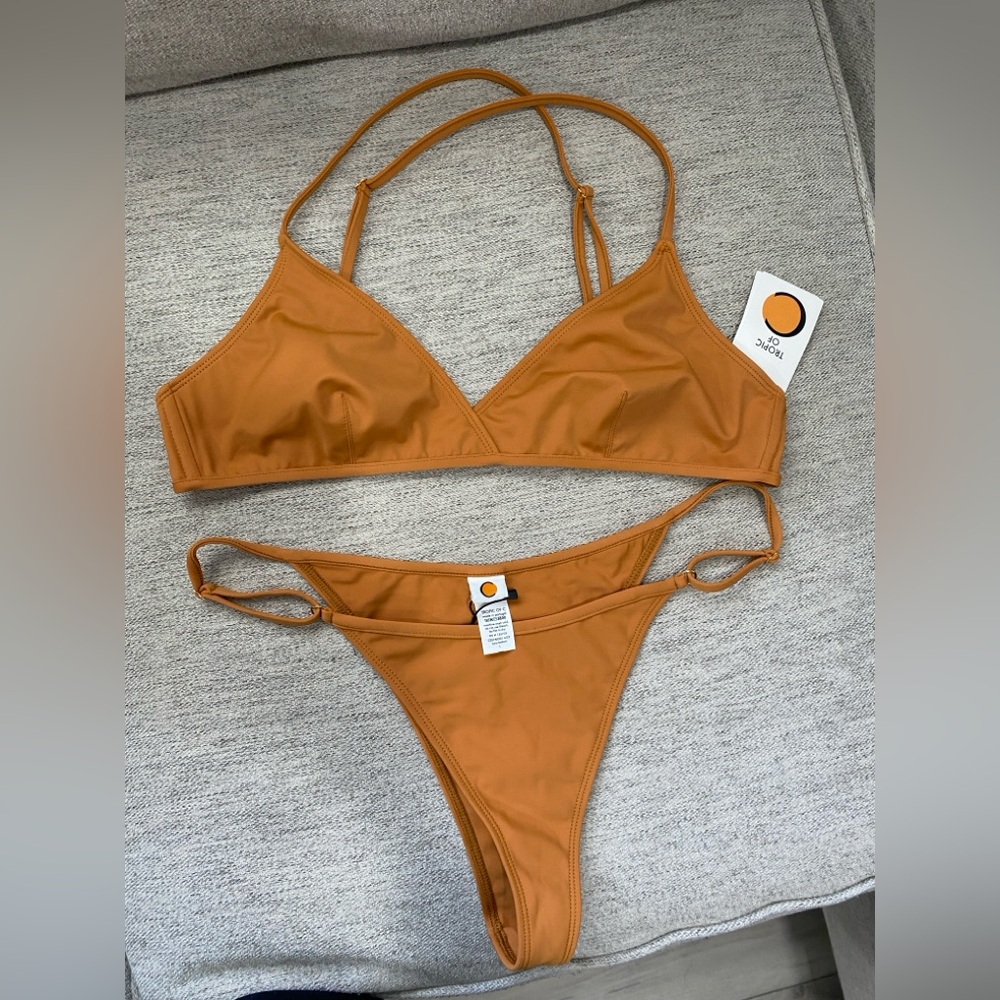 Tropic of C Orange Bikini Set